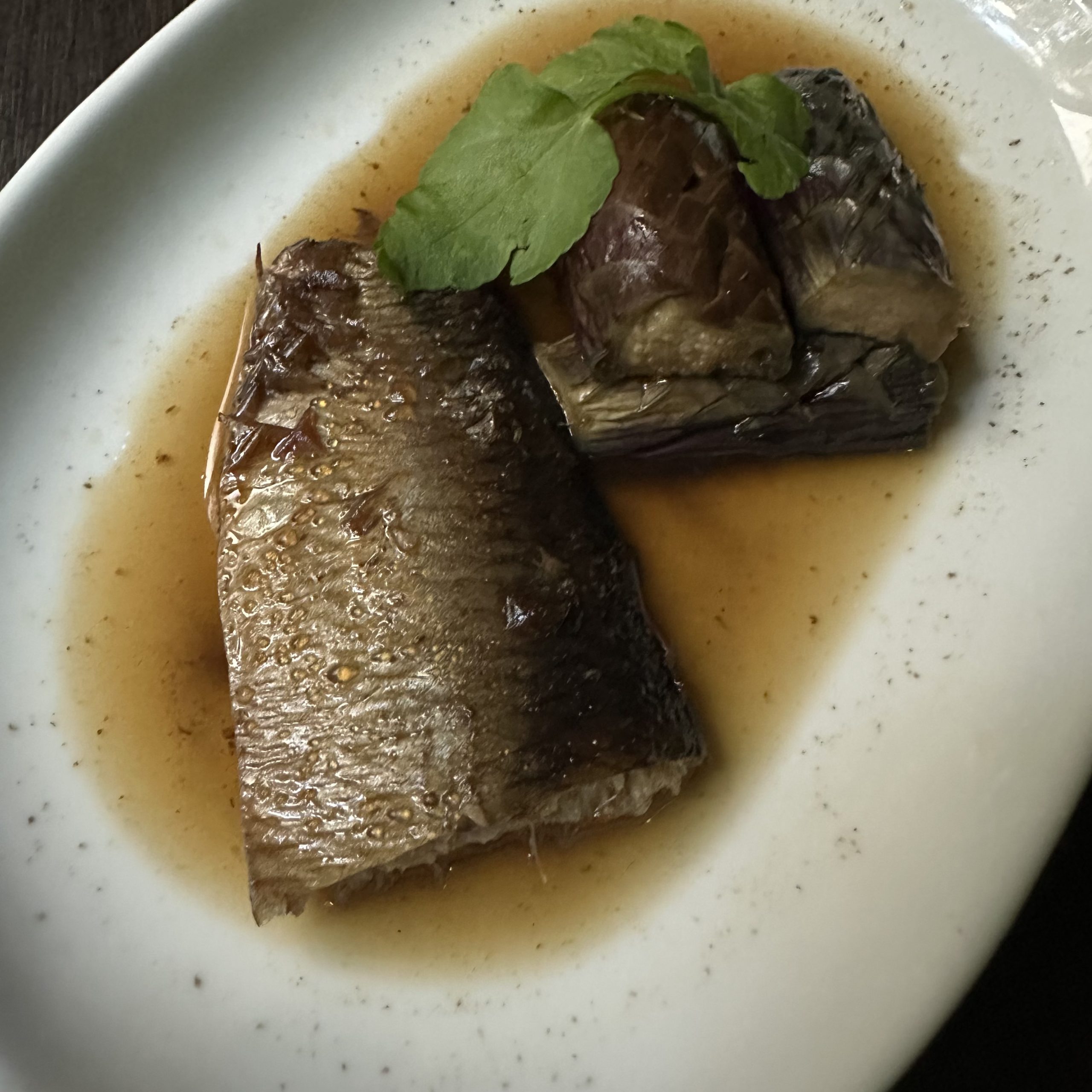 - 10月の旬菜 -<br />
にしん茄子